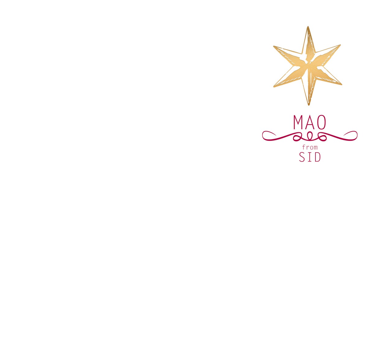 マオ from SID「月 / 星」初回限定盤Bジャケット