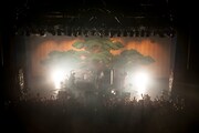 tricot「KABUKU TOUR 2016」東京・赤坂BLITZ公演の様子。(Photo by Ohagi)