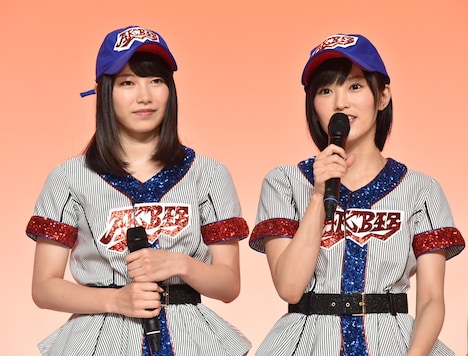 左から横山由依、山本彩。（写真提供：ABC）