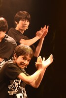 手前から歩輝、SHIN（Little☆E）。