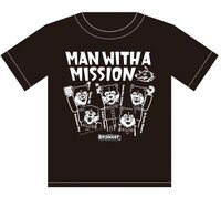 「MWAM × brokkerコラボTシャツ」デザイン