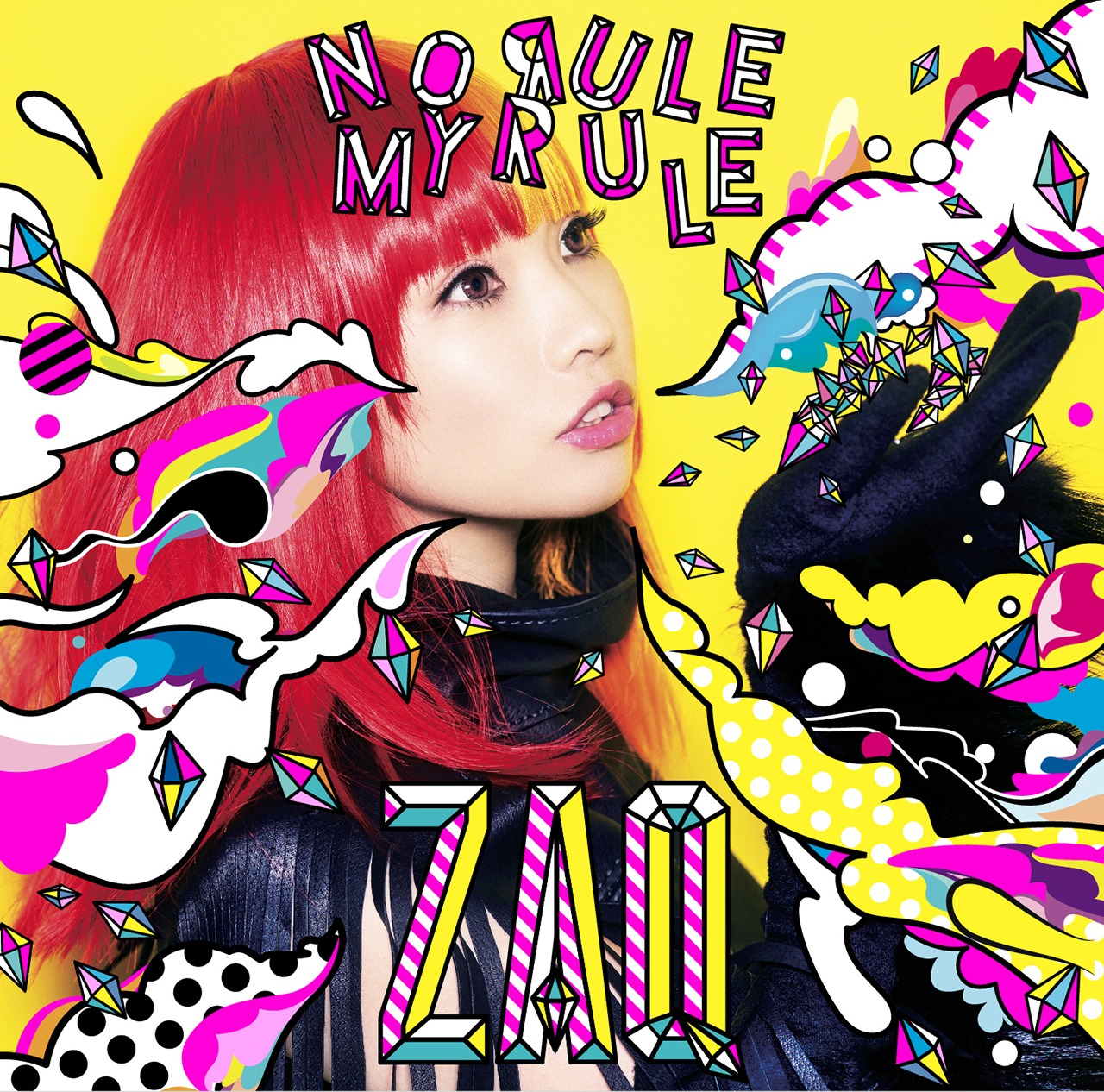 ZAQ「NO RULE MY RULE」通常盤ジャケット