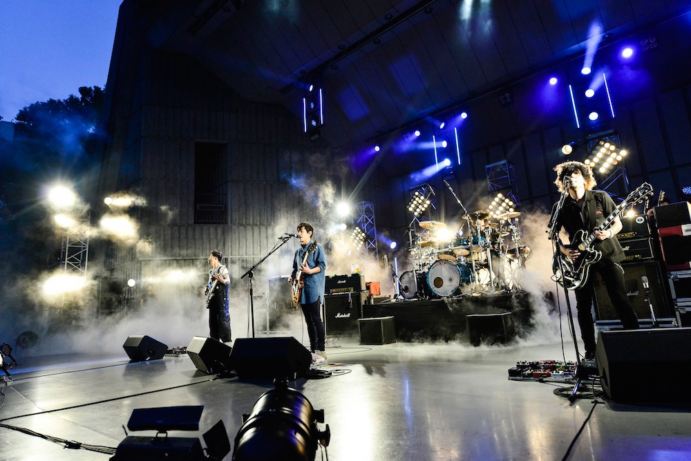「Nothing's Carved In Stone Live at 野音」の様子。
（撮影：橋本塁［SOUND SHOOTER］）