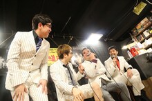 左からGAMO、Ken Yokoyama、川上つよし、谷中敦。（写真提供：cutting edge）