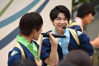 左から山崎悠稀、塩崎太智。