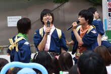 左から山崎悠稀、佐野勇斗、板垣瑞生。