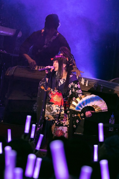 和楽器バンド「日光東照宮御鎮座四百年記念Special Concert」の様子。（写真提供：エイベックス）