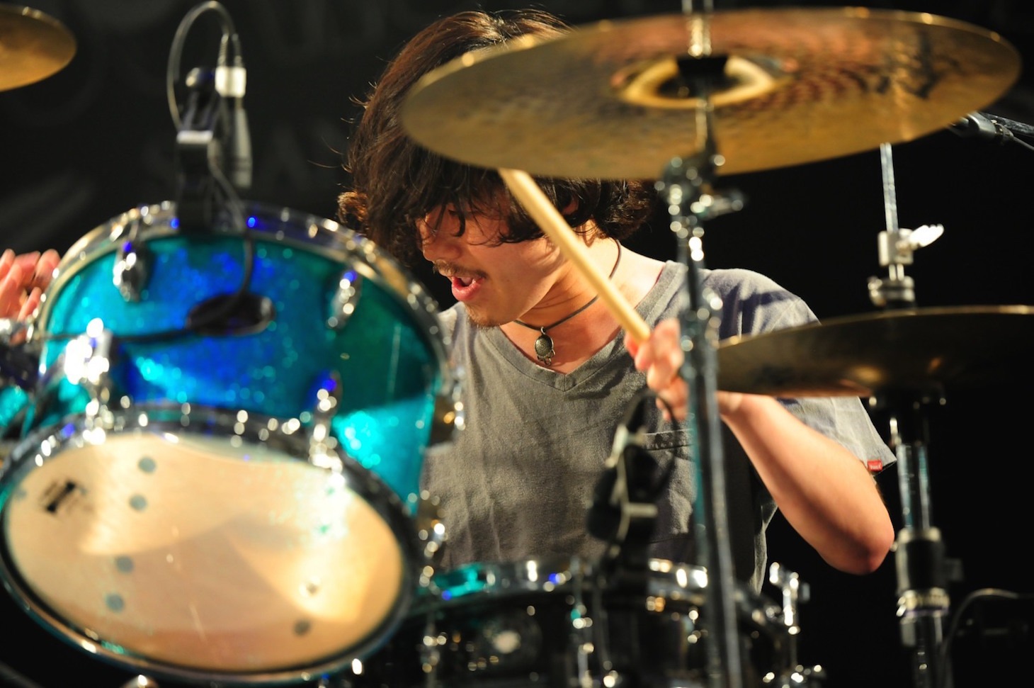 池本雄季（Dr, Cho / SHANK）（撮影：岸田哲平）