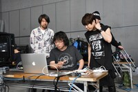 エステー「消臭力 Premium Aroma」CMのメイキングシーン。