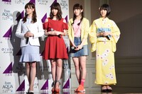 左から白石麻衣、西野七瀬、松村沙友理、堀未央奈。