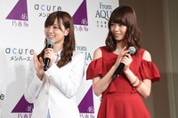 左から白石麻衣、西野七瀬。