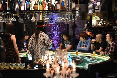 トークパートの収録の様子。