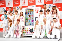 「PLAY! 17」でコラボレートしたAAA、TRF、Da-iCEのメンバー。