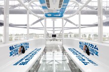 「MBS Presents 私だけのドリカム THE LIVE in 万博公園」仕様のゴンドラの中。