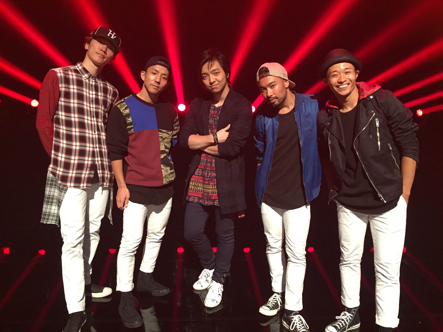 三浦大知（中央） (c)日本テレビ