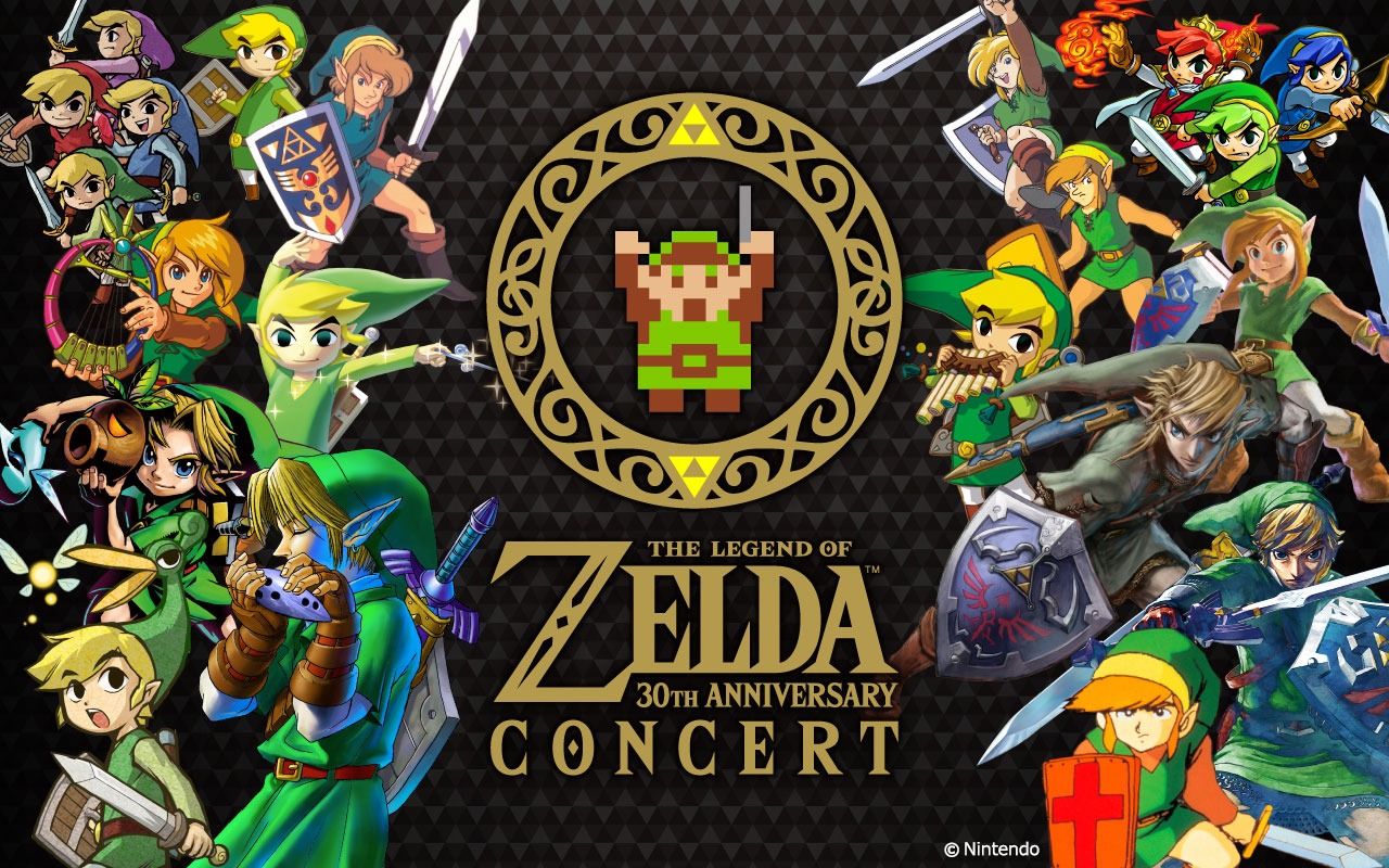 「ゼルダの伝説 30周年記念コンサート」告知画像 (c)Nintendo