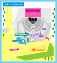 「MIX LEMONeD JELLY 2016」エリアマップ