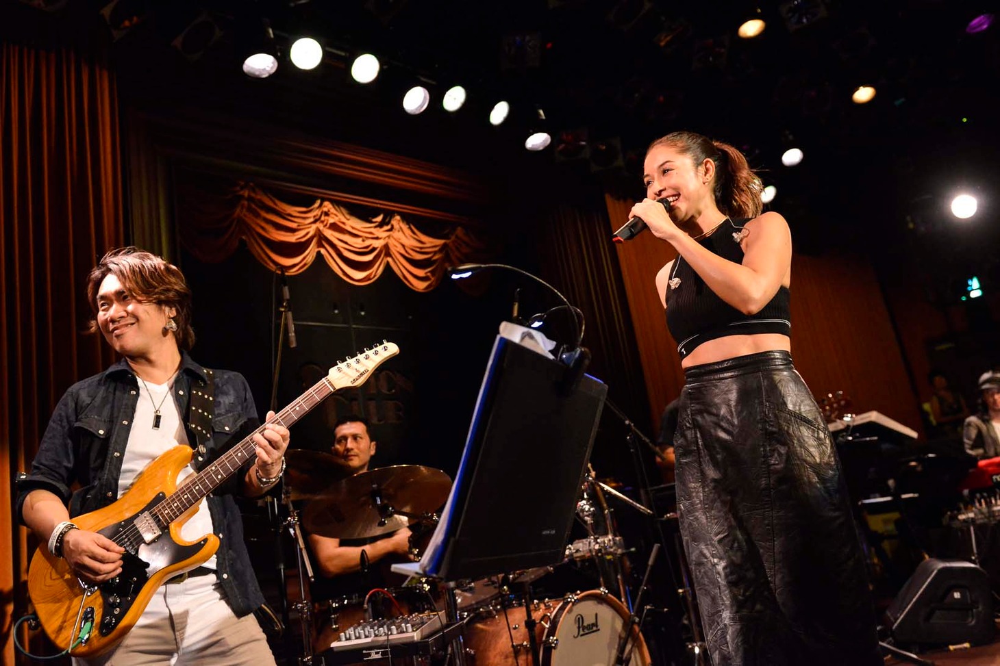 「American Express InterFM897 × COTTON CLUB THE ROOTS OF MUSIC Vol. 3 BENI」の様子。 （撮影：高田梓）