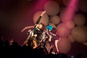 NECRONOMIDOL 4thワンマンライブ「Tenebrae Ascendant」の様子。（撮影：外林健太）