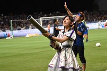 “アビー砲”を放つ瀬田さくら。