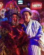 「ヨシ子さん」ミュージックビデオ撮影時の様子。