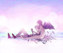 sasakure.uk changes in color of 感傷ベクトル「鈍色、拒むサイレント」ジャケット