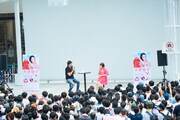 大原櫻子「V」リリース記念イベントの様子。（撮影：田中聖太郎）