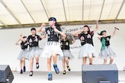 ばってん少女隊「デビュー1周年記念ライヴ『そしてだざエフ!!~気付いたら結成1周年過ぎちゃってました大会~』」の様子。