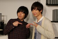 Gero（左）と第2回ゲストの佐香智久（右）。