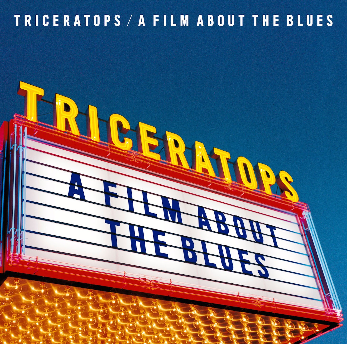 TRICERATOPS「A FILM ABOUT THE BLUES」ジャケット
