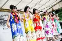 ばってん少女隊「デビュー1周年記念ライヴ『そしてだざエフ！！～気付いたら結成1周年過ぎちゃってました大会～』」の様子。（撮影：SAMURAI 濱本英介）