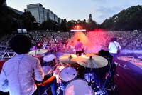 THE BAWDIES「SHOUT OUT LOUD！」東京・日比谷野外大音楽堂公演の様子。（Photo by RUI HASHIMOTO[SOUND SHOOTER]）