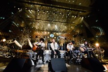 THE BAWDIES「SHOUT OUT LOUD！」東京・日比谷野外大音楽堂公演の様子。（Photo by RUI HASHIMOTO[SOUND SHOOTER]）