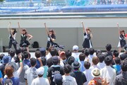 i☆Risニューシングル発売イベントの様子。（Photo by KOSUKE USHIZIMA）