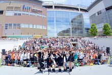 i☆Risニューシングル発売イベントの様子。（Photo by KOSUKE USHIZIMA）