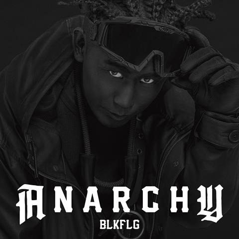 ANARCHY「BLKFLG」DVD付き通常盤ジャケット