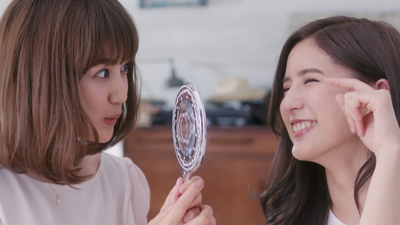 新CM「ファシオ みて！パノラマカール」編のワンシーン。