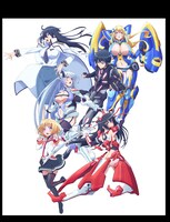 テレビアニメ「魔装学園H×H」キービジュアル (c) 2015 久慈マサムネ・Hisasi / KADOKAWA / 魔装学園製作委員会
