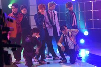 ライブパートの収録の様子。