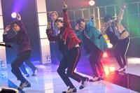 ライブパートの収録の様子。