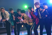 ライブパートの収録の様子。