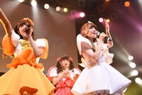 左から田尻あやめ、高橋優里花、長谷川愛里。