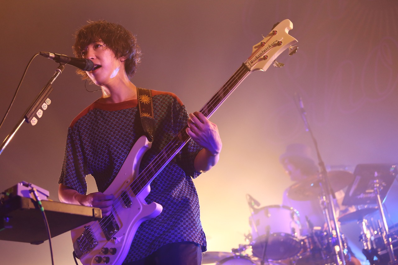 武井優心（Vo, B / Czecho No Republic）（撮影：鈴木公平）