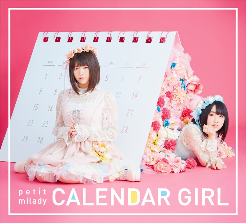petit milady「CALENDAR GIRL」初回限定盤Aジャケット