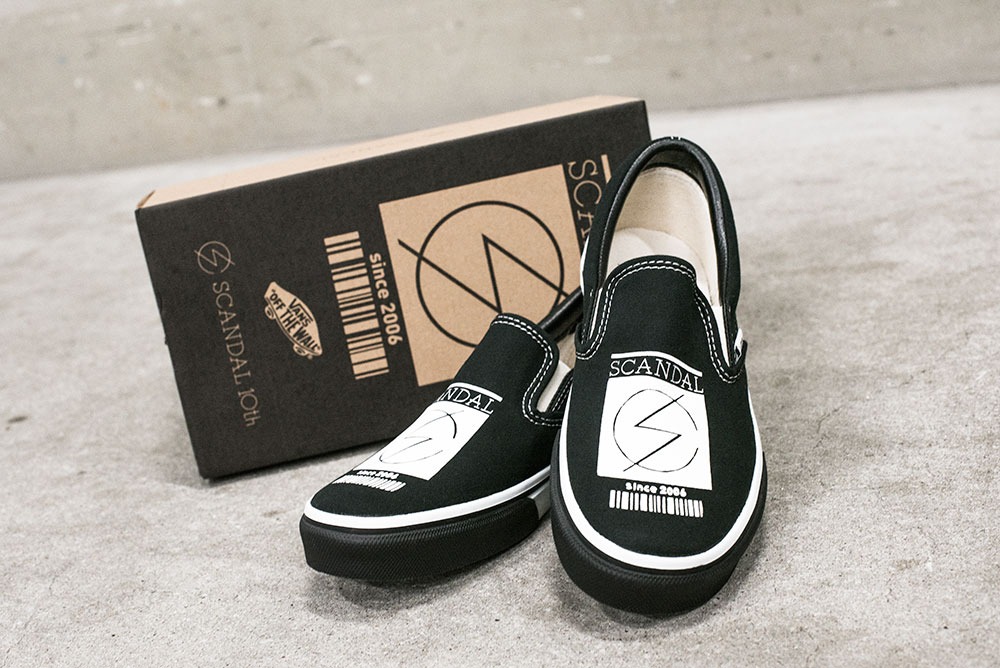 SCANDAL×VANSコラボレーションSLIP-ON
