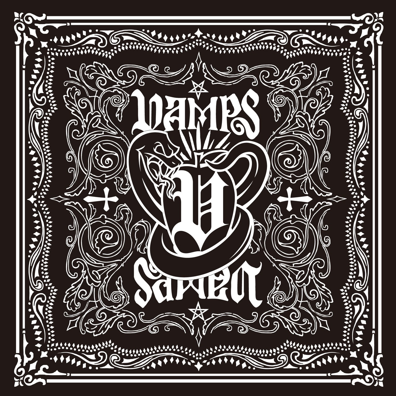 VAMPS「INSIDE OF ME feat. Chris Motionless of Motionless In White」初回限定盤B付属バンダナ