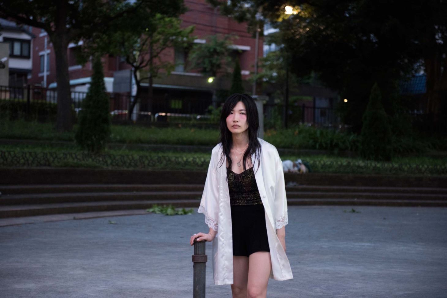 「愛を歌う60分間の映像」撮影風景。（Photo by Shun Komiyama）