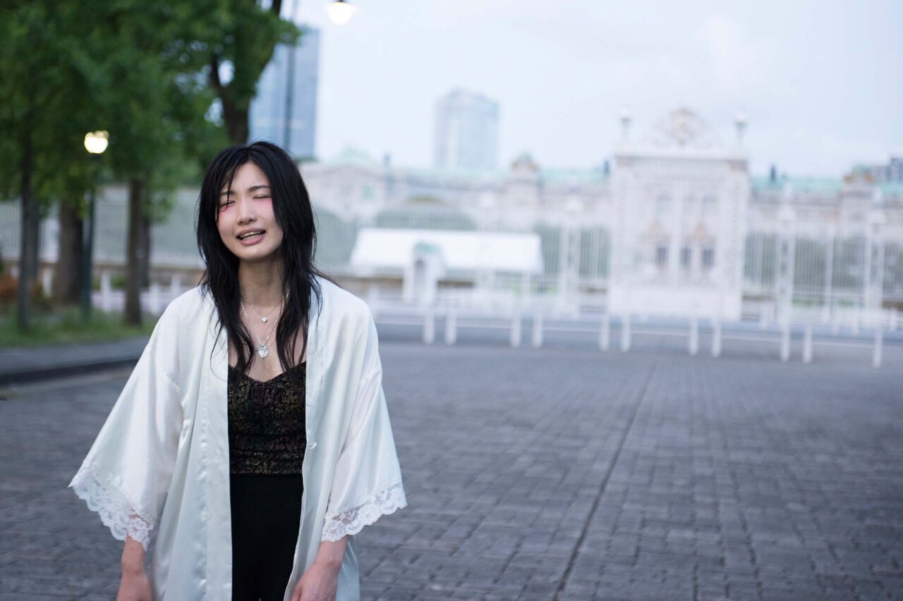 「愛を歌う60分間の映像」撮影風景。（Photo by Shun Komiyama）