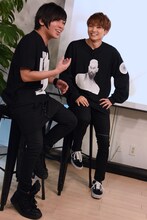 左からGero、ユーキ（超特急）。