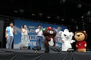 開幕宣言の様子。(Photo by Riei Nakagawara / Yosuke Kamiyama)